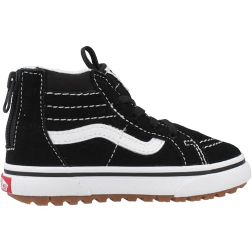 Vans Mte Sk8-hi Zip Bottines de Skate d'Hiver en Cuir Suédé pour Garçon et Fille - 4