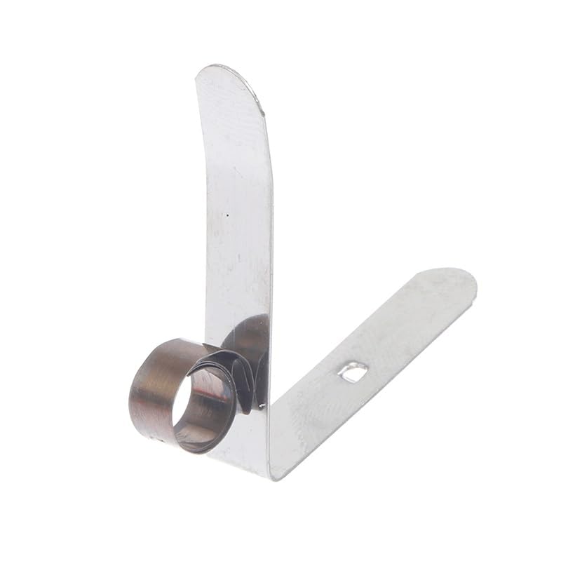 10Pcs Stainless Steel Carbon Brush Holder 7mm Diameter Spring Clip Assemblies for Factory and Workshop Use