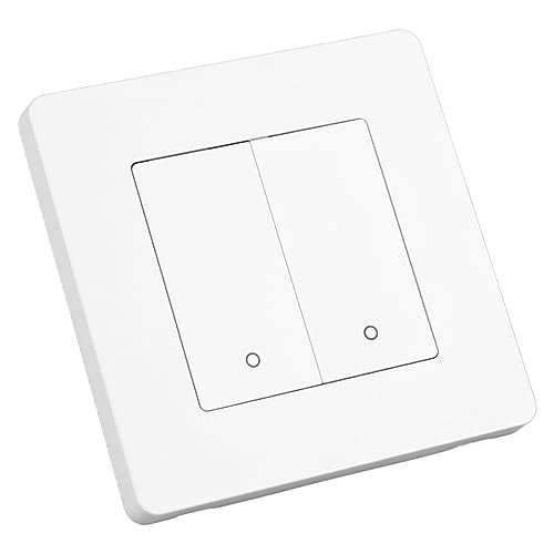 Interruptor de atenuación inteligente con panel de luz de 2 entradas de PVC para el hogar 4