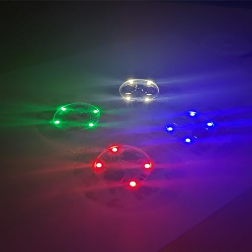 Impact Resistant Night Disc Golf Lights AceStarLight LED 4