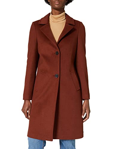 s.Oliver Damen 120.12.109.16.151.2065684 Wollmischungs-Mantel, 8789, 38
