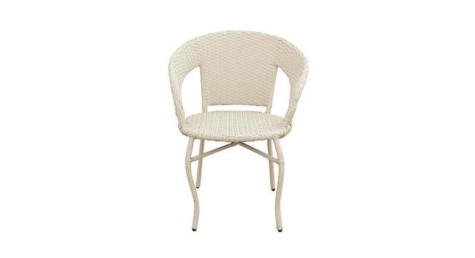 Image of India Beautiful Outdoor Garden Furniture Set for Coffee Table, Balcony Furniture, Office Furniture Patio Seating Set Standard, (4 Chair 1 Table) (Off White)