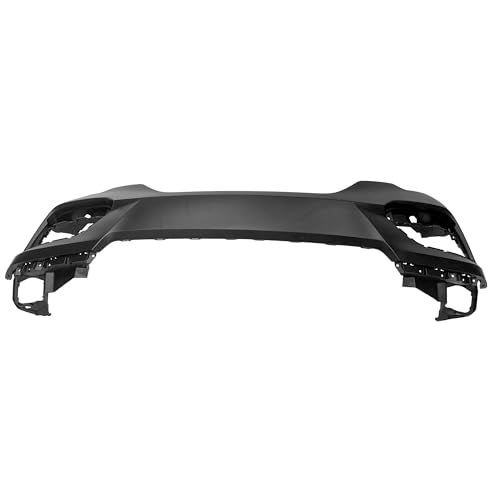 Image of FitParts Compatible with Honda Pilot 2016-2018 Front Upper Bumper Cover | Primed, Without Parking Sensor Holes, Ready to Paint, OEM 04711TG7A90ZZ, HO1000300