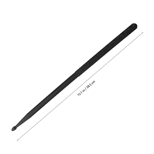 Totority 1 par baquetas ligeras de nailon para batería electrónica y tradicional, diseño fácil de limpiar miniatura 2