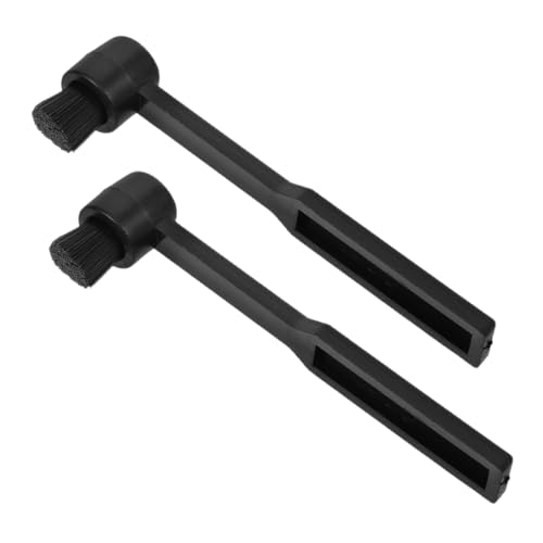 VILLCASE -Static Vinyl Record Cleaning Brush Soft Bristles Stylus Cleaner for Pristine Sound Quality Dust Removal Essential Tool for Record Players and Turntables