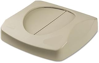 212 Main Swing Top Lid for Untouchable Recycling Center 16'' Square Beige - Beige - 16''