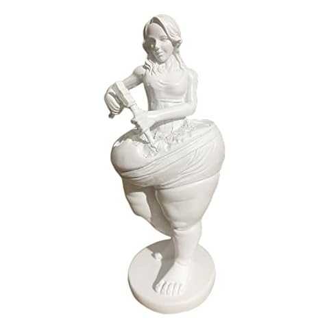 MagiDeal Abnehmende Göttin Statue Dekoration Harzfigur Skulptur Modell Schlafzimmer Shop Schönheitsdekoration Geschenk zum Abnehmen von Mädchen Cover