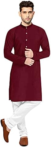Men's Kurta Pyjama Set Cotton