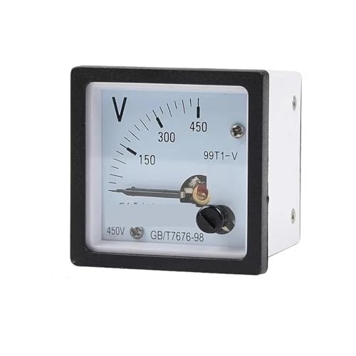 Voltmètre analogique AC99T1-V pour test de tension 50V à 450V