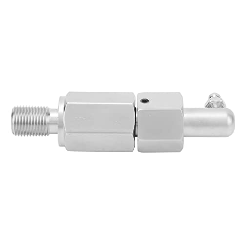 Tgoon Acessórios de cilindro de escavadeira, aço inoxidável, fácil de instalar, válvula cilíndrica d