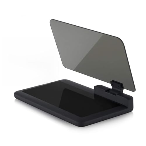 Head-up Display GPS Navigation – Bysameyee Universal Car Dash Mount Cell Phone Holder Reflective Film, Vehicle HUD Smartphone Holder Mount for iPhone Android Phones (HUD Navigation)