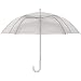 Tina Women's Clear Regular Shape Umbrella