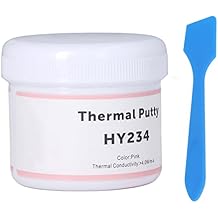 HY234 Thermal Paste, Compound Silicone Grease, Low Thermal Resist High Thermal Conductivity Thermal Compound Paste for CPU Heatsink 100g