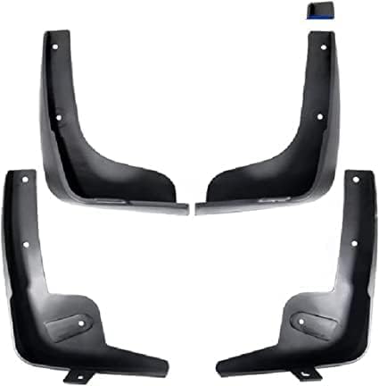RSCBB 4 Pcs Car Mud Flaps Splash Guards for Nissan Tiida Versa C11 2007-2011, Easy Installation Mudguards Front Rear Mud Flaps Splashproof Waterproof Car Accessories