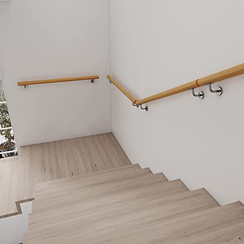 Barre d'appui murale avec support pour éliminer le risque de glissade en escalier