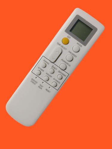 Image of Sanavya AC Remote Control - Compatible Replacement for Split & Window Air Conditioners - Replicates Genuine Remote Functions (O General Ac Remote 252 A)