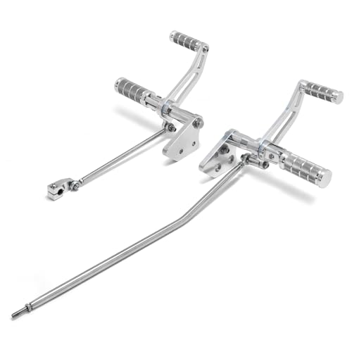 TOFR Aluminum Forward Controls Foot Pegs for Harley Dyna Street Bob FXDB 2006-2017 Super Glide FXD