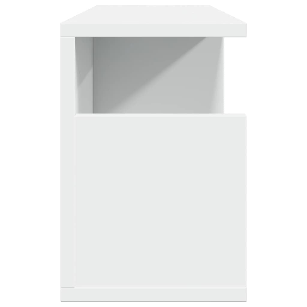 vidaXL Mueble de Pared Madera de ingeniería Blanco 60x20x30 cm