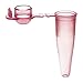 Simport T325-1R Amplitude PCR Reaction Tube, with Contamination Shield, Domed Cap, 0.2 mL Capacity, Polypropylene, Red (Pack of 1000)