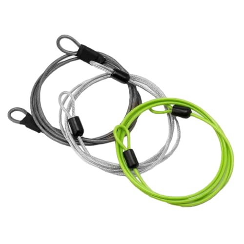Cable de Seguridad para Bicicleta 3 Piezas miniatura 1