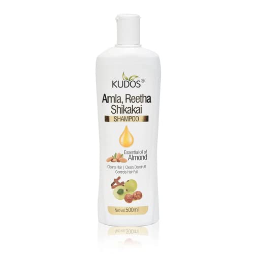 KUDOS AMLA, REETHA SHIKAKAI SHAMPOO 500ML PACK OF 1