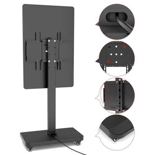 Soporte móvil para TV de 32 a 65 pulgadas con ruedas miniatura 4