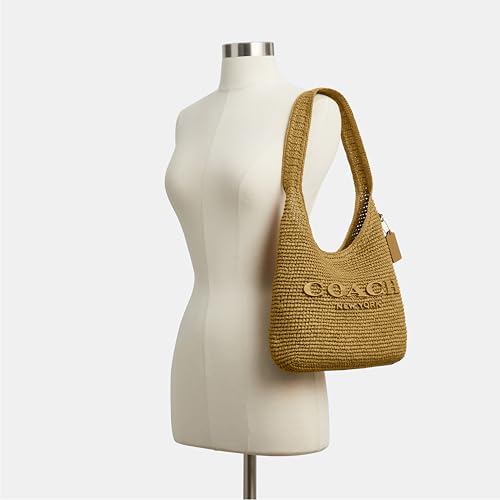 Image of COACH Brooklyn Shoulder Bag 28 in Straw