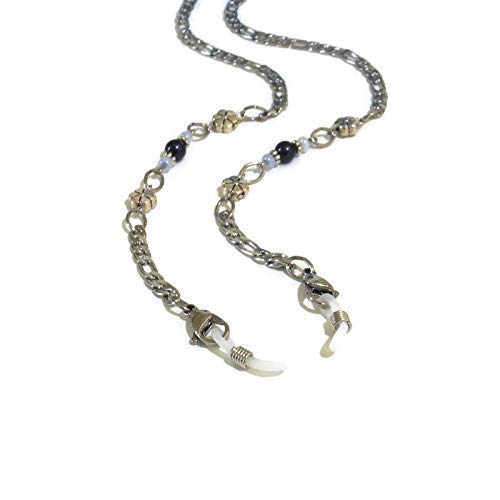 SpeclaceEyeglass Holder Glasses Chain for Readers with Rubber Loops Gifts for Women Mom Her Grandma Wife