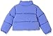 Amazon Essentials Girls' Cropped Full-Zip Puffer Jacket, Sherpa Fleece, Purple Blue, Medium