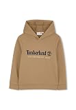 Timberland Felpa con Cappuccio Boy's, Beige, Beige, 14 Anni