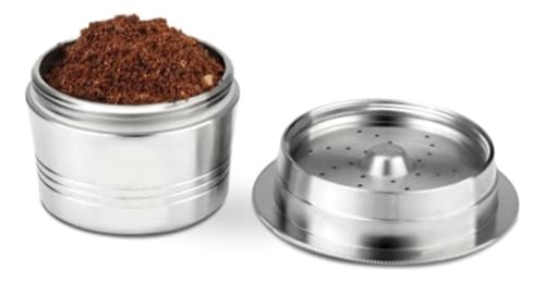 Capsula para Café Moído Recarregável Tres Corações Reutilizável Inox Popplus, Lov, Mimo, Modo, Touch