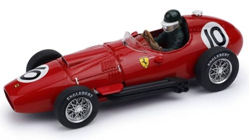 Brumm MODELLINO IN SCALA COMPATIBILE CON FERRARI 801 F1 N.10 3rd GR.BRITAIN GP 1957 MIKE HAWTHORN W/PILOTE 1:43 BM0122CH