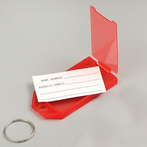 GYWHOOFT50 Pezzi Targhette Portachiavi in