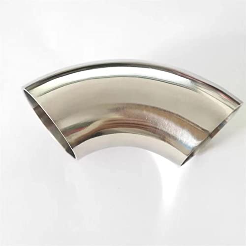2.5 Inch Exhaust Pipe 90 Degree Elbow- 201 Stainless Thickness 1.5Mm -Suitable For Car Modified Exhaust Pipe Stair Handrail #TOP5