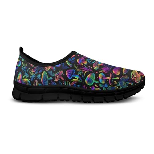 Image of Womens Slip On Walking Shoes Non Slip Loafer Breathable Holiday Travel Shoe Lightweight Casual Low Top Sneakers SizeUS 5.5-11.5