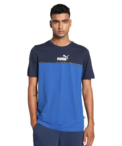 Image of Puma Men Cotton Regular Fit T-Shirt