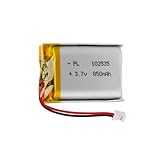 【Spécification der Batterie】Matériau: Lithium-Polymère; Capacité: 850mAh; Tension: 3,7V; Taille: 35 * 25 * 10 mm; Poids approximatif: 6g; Connexion: Connexion 2P-PH.