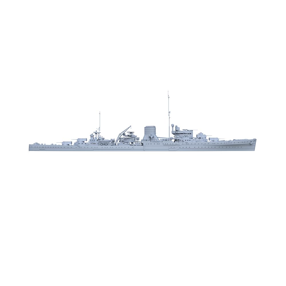 MRY-SFW SSC600602 1/600 zestaw do budowy modelu wojskowego Royal New Zealand Navy HMNZS Leander 1942 lekki krążownik