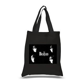 Sac fourre-tout en coton Beatles One Direction - Les Beatles, Paul McCartney, John Lennon, RIngo Starr, George Harrison