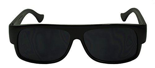 OLD SCHOOL EASY E Dark Lens Locs Sunglasses LS-82- NO LOGO2