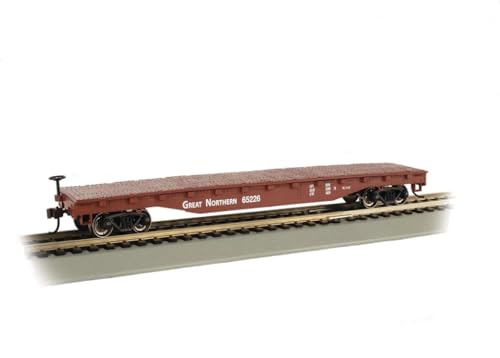 Bachmann Trains - 52' Flat Car - Great Northern #65226 - HO Scale