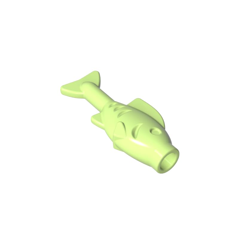 Animals Little Fish 50 Pieces GDS-2120 Compatible with Lego Toys Bulk Classic Moc Color:Yellow Green 326