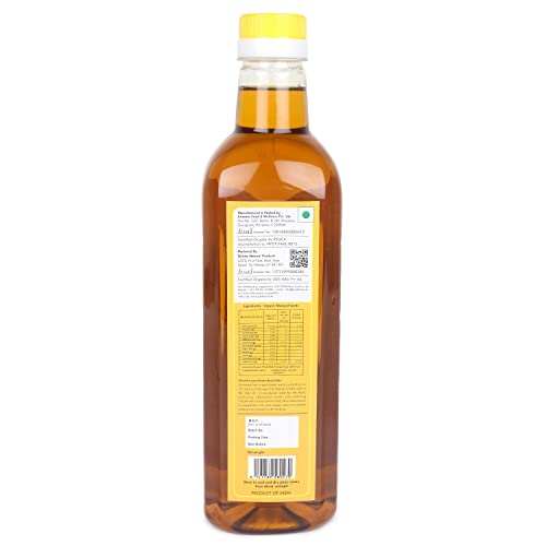 Image of Soni Farms 100% Pure and Organic Mustard Oil 2 Litre Natural Chemicals and Preservatives Free Cooking Oil