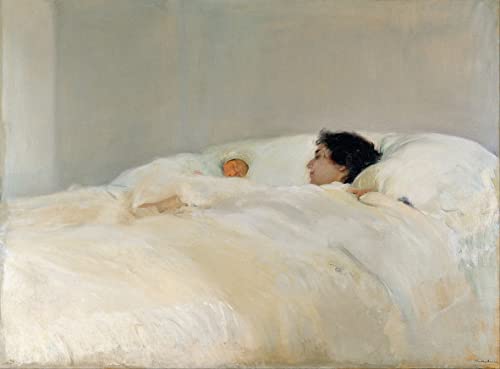 Tableau Mère de Joaquín Sorolla 60x90cm pour une décoration de chambre élégante