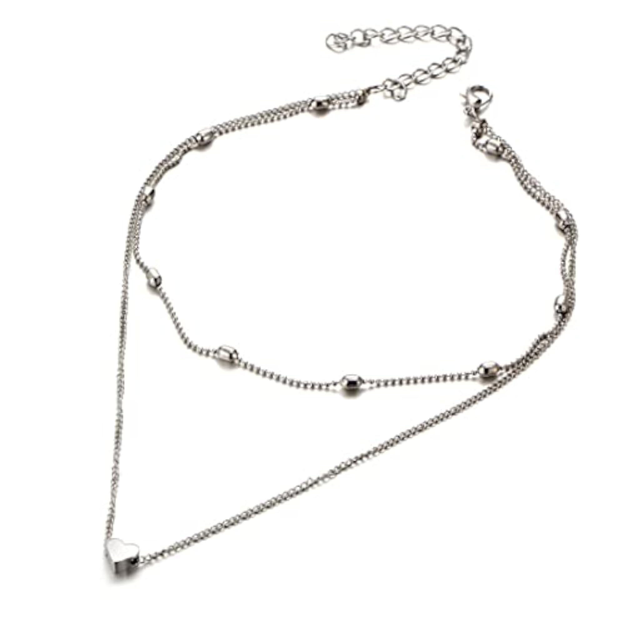 Layered Necklace Set, Gold & Silver-Plated