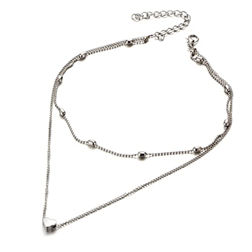 Layered Necklace Set, Gold & Silver-Plated