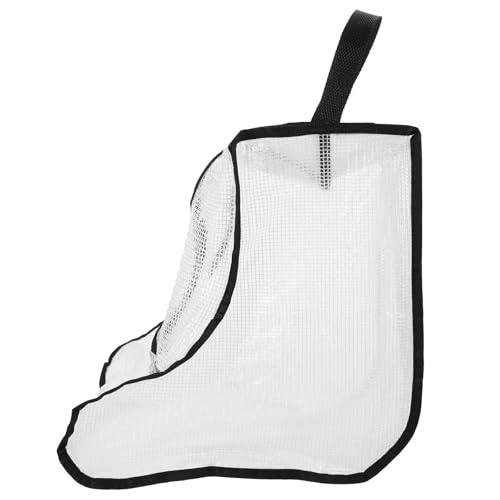 ARTIBETTER Bolsa para Guardar Zapatos Cremallera, Portátil y Plegable, Tamaño Mediano, Color Negro Borde, Organizador Multiusos para Botas, Protección contra Polvo y Humedad, Adecuado