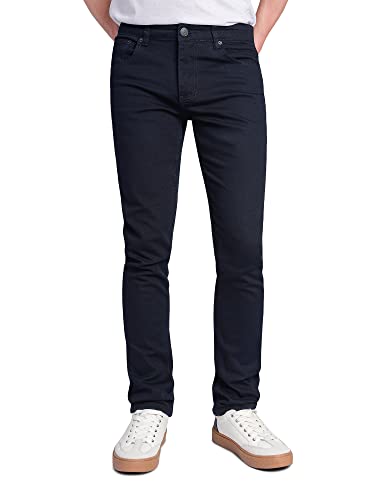VICTORIOUS Men's Skinny Fit Color Stretch Jeans DL937 - Navy - 32/34