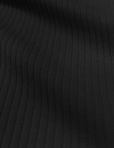 Image of HeyNuts Zeal Bras Longline Ribbed Medium Support Sports Bras, Crisscross Back Tank Tops with Removable Pads A-D Cups