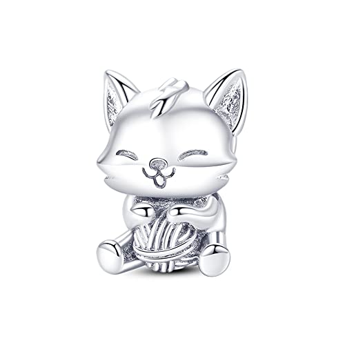 TINSLO Charms Abalorios Colgante para mujer, plata de ley 925, compatible con pulseras y collares Pandora, compatible con pulseras europeas para mujeres y niñas